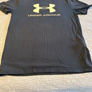 Under Armour Kids Navy Blue Short Sleeve Tee